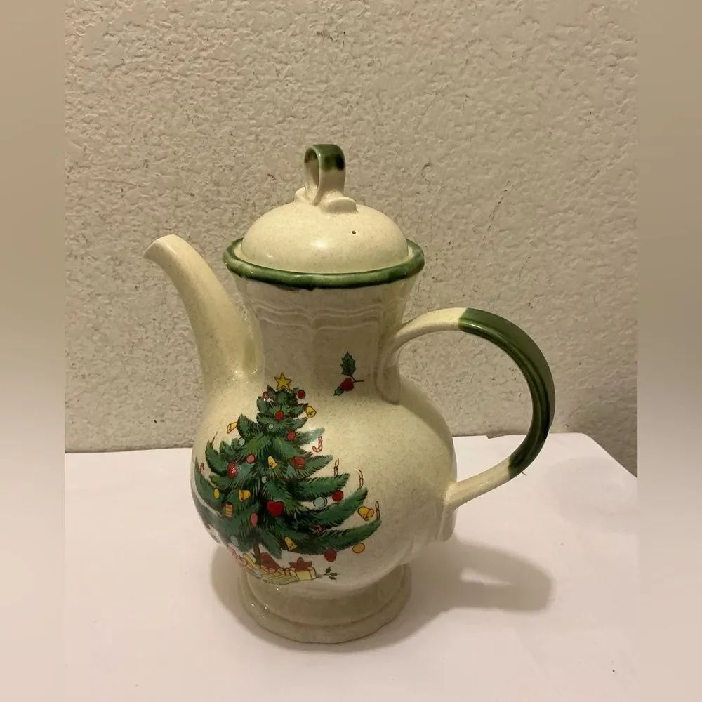 Mikasa FESTIVE SEASON 9" pitcher and lid EXCELLENT Rare